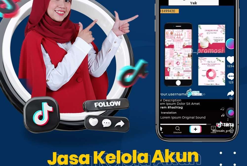 Jasa Tiktok Management & Konten Pasti FYP
