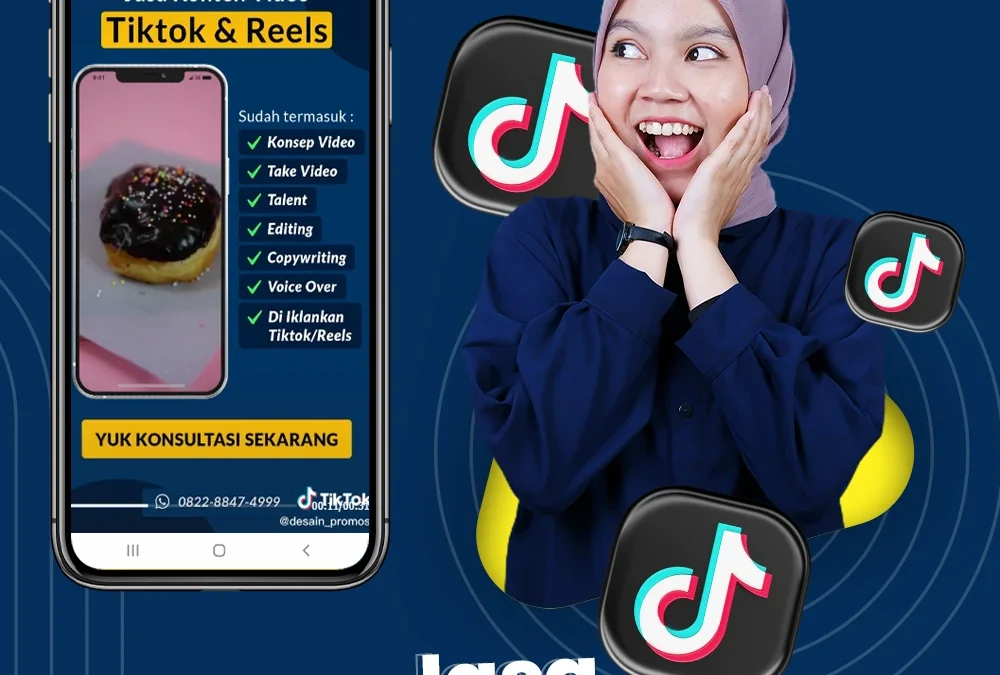 Jasa Konten Tiktok Terpercaya Viral Pasti FYP
