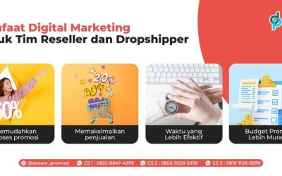 Manfaat Digital Marketing untuk Tim Reseller dan Dropshipper