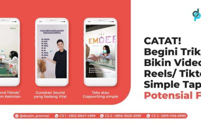 CATAT! Begini Trik Bikin Video Reels/Tiktok Simple Tapi Potensial FYP