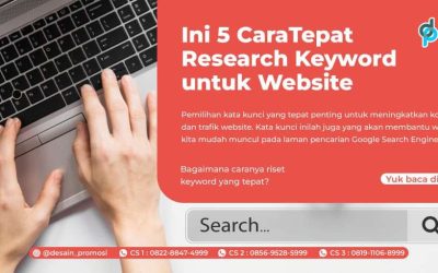 Ini 5 Cara Tepat Research Keyword untuk Website