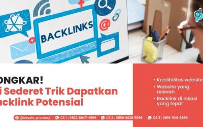 BONGKAR! Ini Sederet Trik Dapatkan Backlink Potensial