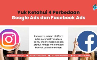 Yuk Ketahui 4 Perbedaan Google Ads dan Facebook Ads