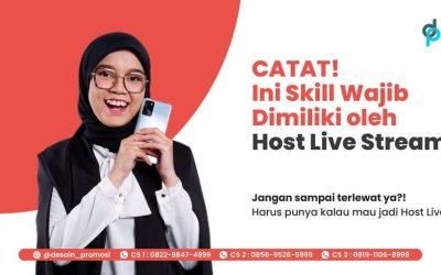 CATAT! Ini Skill Wajib Dimiliki oleh Host Live Streamer