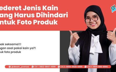 Sederet Jenis Kain yang Harus Dihindari untuk Foto Produk