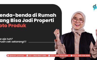 Benda-benda di Rumah yang Bisa Jadi Properti Foto Produk