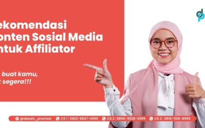Rekomendasi Konten Sosial Media untuk Affiliator