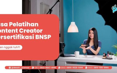 Jasa Pelatihan Content Creator Bersertifikasi BNSP