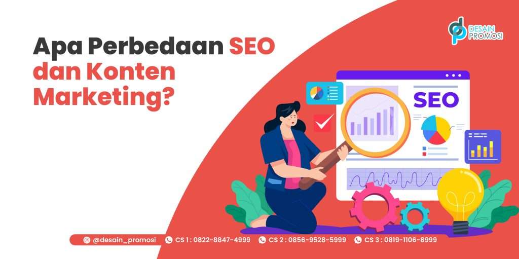 Apa Perbedaan SEO dan Konten Marketing?