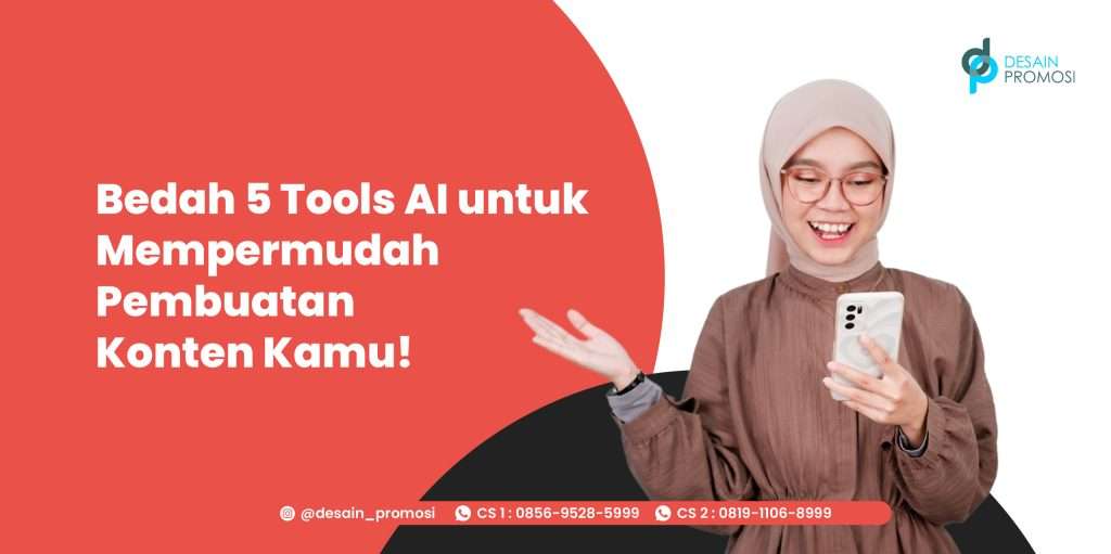  Bedah 5 Tools AI untuk Mempermudah Pembuatan Konten Kamu!